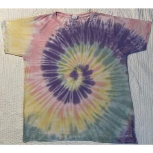 Dream sickle pastel tie-dyed T-shirt
Super soft
Size Large